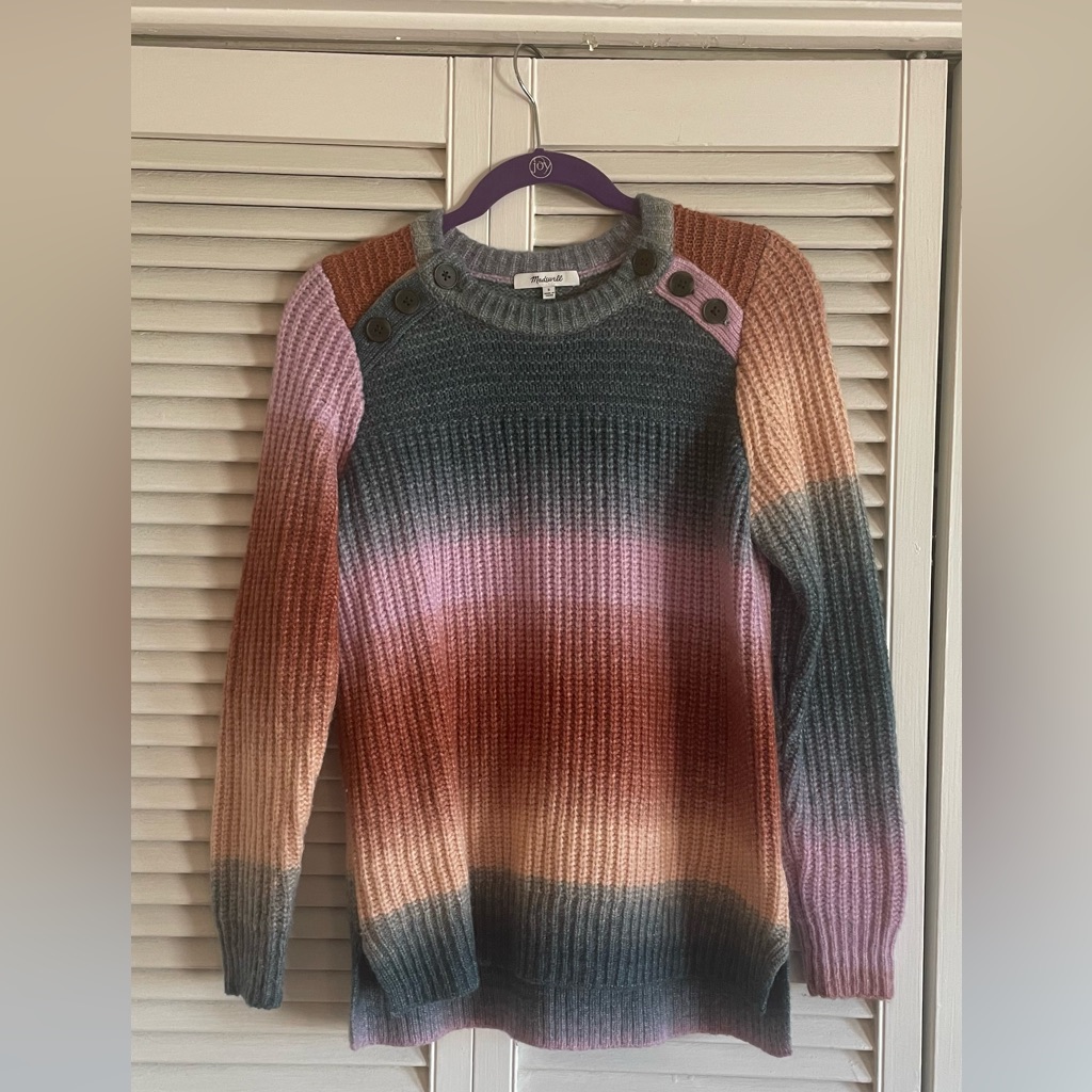 Multi-Colored Gradient Sweater